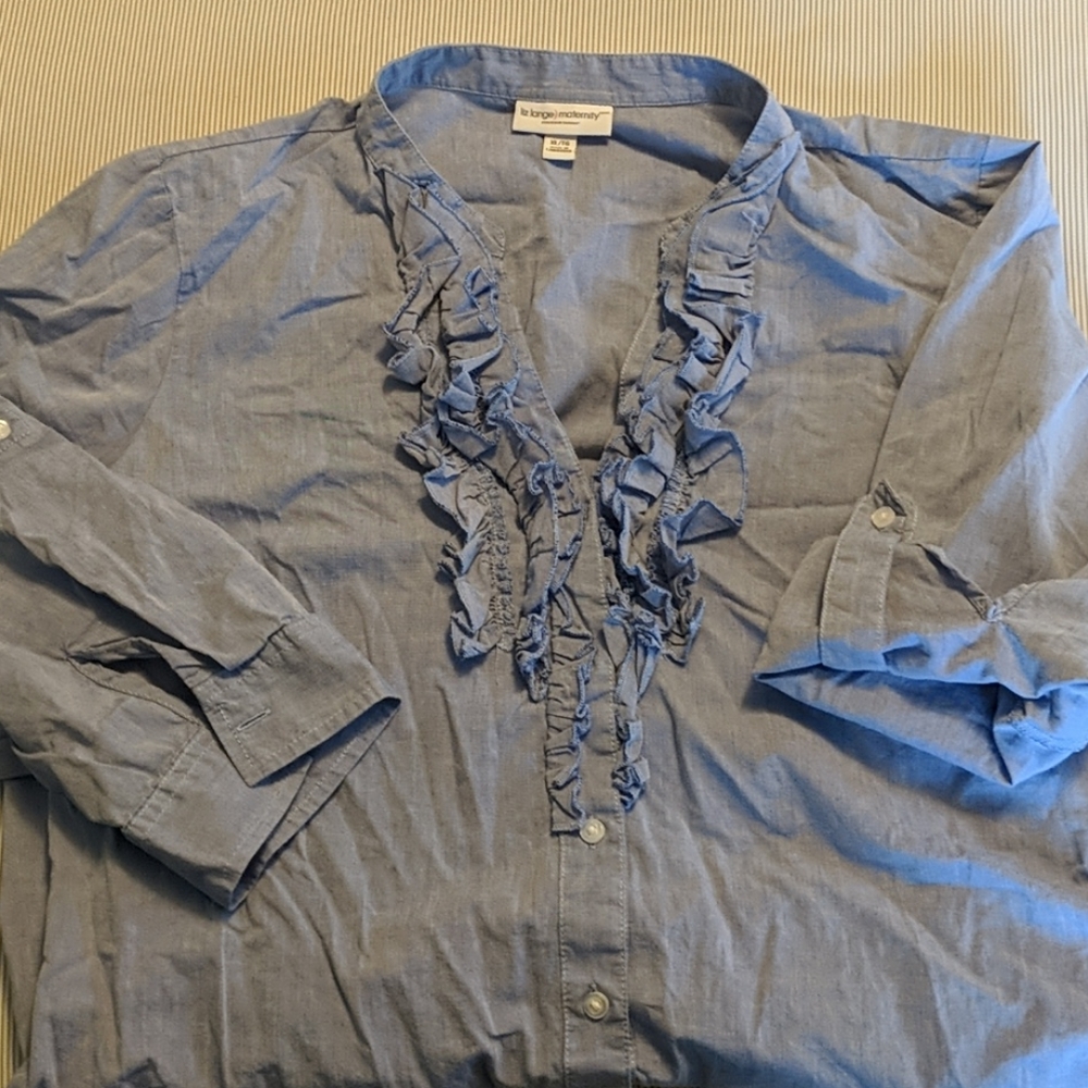 Maternity Chambray Tunic - XL